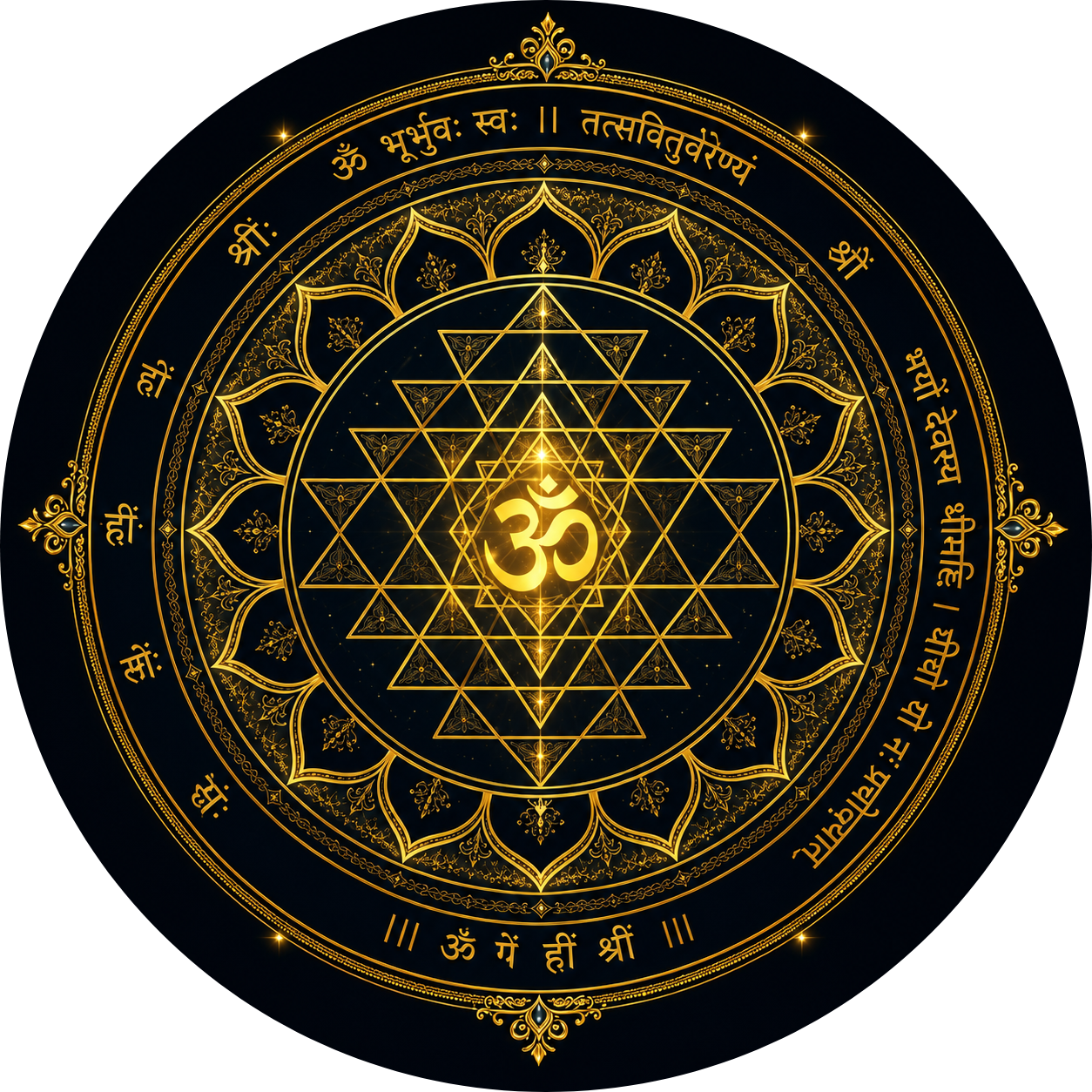 Sacred Vedic mandala