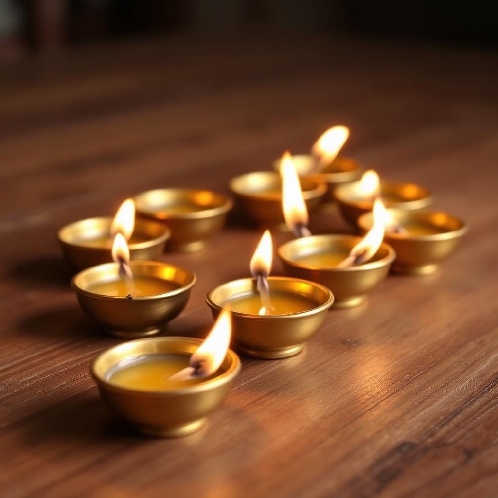 Pure Cow Ghee Diya (Set of 12)